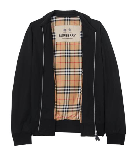 burberry harrington jacket black